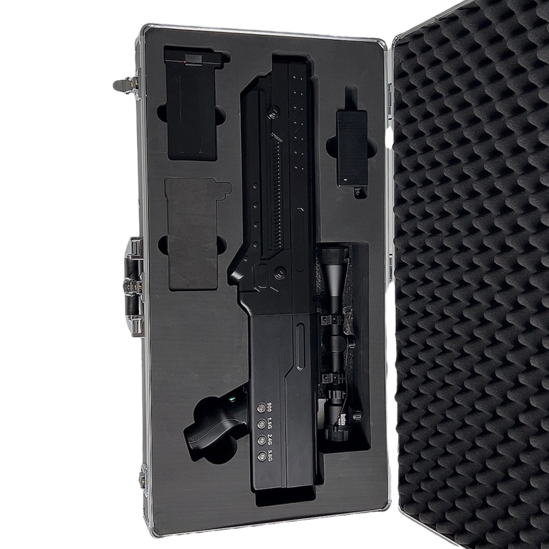  汉滨手持便携式枪型低空防御反制四通道B型