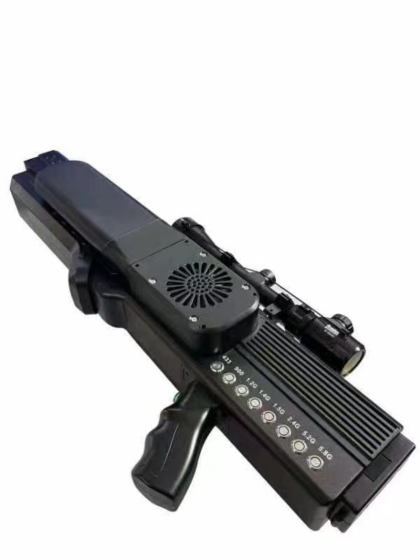  汉滨手持便携式枪型低空防御反制八通道